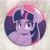 Size: 3120x3120 | Tagged: safe, artist:partylikeanartist, imported from derpibooru, twilight sparkle, alicorn, pony, unicorn, bi, bi twi, bilight sparkle, bisexual, bisexual pride, bisexual pride flag, button, craft, female, mare, merchandise, photo, pin, pride, pride flag, solo, twilight sparkle (alicorn)