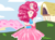 Size: 2812x2068 | Tagged: safe, artist:squeezemelittle, imported from derpibooru, pinkie pie, human, bubble berry, bubblepie, female, hug, humanized, male, one eye closed, r63 paradox, r63 shipping, redraw, rule 63, self ponidox, selfcest, shipping, straight, tongue out, wink