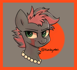 Size: 774x704 | Tagged: safe, artist:handgunboi, imported from derpibooru, oc, pony, male, simple background