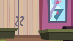 Size: 1280x720 | Tagged: safe, imported from derpibooru, screencap, the big mac question, background, bowling alley, liminal space, no pony, ponyville, scenic ponyville