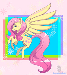 Size: 1024x1157 | Tagged: safe, artist:lameboobah, imported from derpibooru, fluttershy, pegasus, pony, female, mare, spread wings, wings