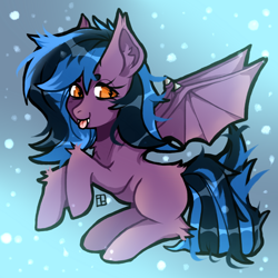 Size: 1600x1600 | Tagged: safe, imported from derpibooru, oc, oc:stormy night, bat pony, bat pony oc, bat wings, wings