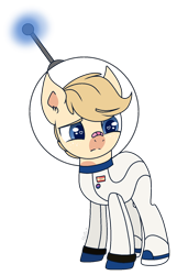 Size: 1124x1748 | Tagged: safe, artist:mintoria, imported from derpibooru, oc, oc only, earth pony, pony, male, simple background, solo, spacesuit, stallion, transparent background