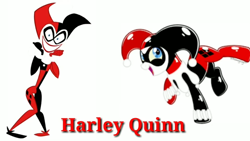 Size: 1280x720 | Tagged: artist needed, safe, imported from derpibooru, pony, dc superhero girls, harley quinn, ponified, youtube link