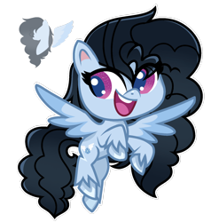 Size: 1448x1468 | Tagged: safe, artist:skyfallfrost, imported from derpibooru, oc, oc only, oc:skyfall frost, pegasus, pony, my little pony: pony life, female, g4.5, mare, open mouth, pegasus oc, pony life, simple background, solo, transparent background, wings