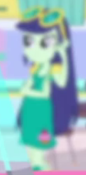 Size: 250x509 | Tagged: safe, edited screencap, imported from derpibooru, screencap, blueberry cake, eqg summertime shorts, equestria girls, shake things up!, blurry, cropped, op i can't see shit, solo