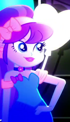 Size: 332x575 | Tagged: safe, edited screencap, imported from derpibooru, screencap, aqua blossom, a photo booth story, eqg summertime shorts, equestria girls, cropped, female, solo