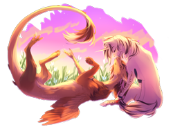 Size: 2050x1500 | Tagged: safe, artist:hazepages, imported from derpibooru, oc, oc:ira, oc:yiazmat, draconequus, unicorn, couple, draconequus oc, female, horn, kissing, male, romantic, shipping, simple background, straight, transparent background, unicorn oc, wings