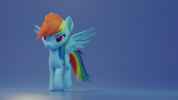 Size: 3840x2160 | Tagged: safe, artist:skytail07, imported from derpibooru, rainbow dash, pegasus, 3d, source filmmaker