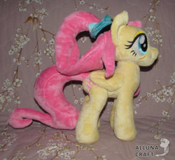 Size: 1024x939 | Tagged: safe, artist:allunacraft, imported from derpibooru, fluttershy, pony, irl, older, older fluttershy, photo, plushie, solo