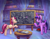 Size: 4200x3300 | Tagged: safe, artist:viwrastupr, imported from derpibooru, discord, roseluck, twilight sparkle, alicorn, earth pony, pony, fanfic:fine print, absurd resolution, book, bookshelf, chalk, chalkboard, duo, duo female, fanfic art, female, fimfiction, frown, glowing, glowing horn, high res, horn, implied discord, implied princess celestia, magic, magic aura, open mouth, raised hoof, telekinesis, twilight sparkle (alicorn), twilight's castle, twilight's lab