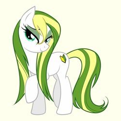 Size: 1200x1200 | Tagged: artist needed, safe, imported from derpibooru, oc, oc only, oc:iipony, earth pony, pony, earth pony oc, female, looking at you, mare, mascot, solo, vector
