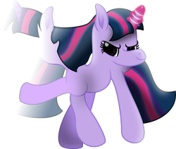 Size: 3695x3138 | Tagged: safe, artist:lincolnbrewsterfan, derpibooru exclusive, imported from derpibooru, twilight sparkle, alicorn, cyborg, pony, my little pony: the movie, abomination, artificial intelligence, blank flank, computer generated, cyber grooves, cyberkinetics, cyberpunk, determined, determined face, determined look, determined smile, female, inspired by another artist, machine, machine learning, mare, missing cutie mark, movie accurate, multiple heads, not salmon, simple background, solo, twilight sparkle (alicorn), vector, vectorified, wat, wingless