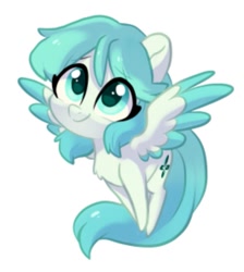 Size: 589x658 | Tagged: safe, artist:colorfulcolor233, artist:oofycolorful, imported from derpibooru, oc, oc only, oc:yokuro, pegasus, pony, china, colored wings, colored wingtips, cute, female, looking up, mare, mascot, solo, spread wings, tianfu bronycon, upscaled, wings