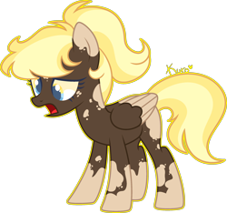 Size: 2394x2240 | Tagged: safe, artist:kurosawakuro, imported from derpibooru, oc, oc only, pegasus, pony, base used, female, mare, simple background, solo, transparent background, two toned wings, wings