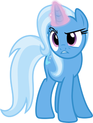 Size: 3000x3943 | Tagged: source needed, safe, artist:jeatz-axl, imported from derpibooru, trixie, pony, unicorn, angry, female, glowing horn, horn, magic, magic aura, mare, simple background, solo, teeth, telekinesis, transparent background, vector