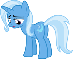 Size: 3742x3000 | Tagged: source needed, safe, artist:jeatz-axl, imported from derpibooru, trixie, pony, unicorn, butt, female, mare, open mouth, plot, sad, simple background, solo, transparent background