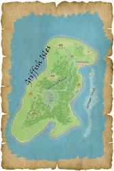 Size: 1000x1500 | Tagged: safe, alternate version, artist:malte279, imported from derpibooru, tails of equestria, griffish isles, map, parchment, pen and paper rpg, trottingham, worldbuilding