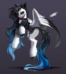 Size: 3000x3329 | Tagged: safe, artist:jun1313, imported from derpibooru, oc, oc only, pegasus, pony, solo