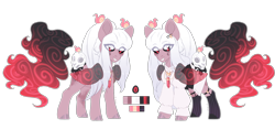 Size: 3488x1633 | Tagged: safe, artist:shady-bush, imported from derpibooru, oc, oc only, original species, pegasus, pony, scented pony, closed species, female, simple background, skull, solo, transparent background