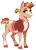 Size: 500x693 | Tagged: safe, alternate version, artist:lastnight-light, imported from derpibooru, oc, oc only, oc:merida carrot, earth pony, pony, clothes, female, mare, simple background, solo, transparent background, vest