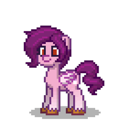 Size: 400x400 | Tagged: safe, imported from derpibooru, pipp petals, pegasus, pony, pony town, spoiler:g5, female, g5, mare, pipp, red eyes, red-eyed pipp, simple background, solo, transparent background