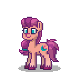 Size: 400x400 | Tagged: safe, imported from derpibooru, sunny starscout, earth pony, pony, pony town, spoiler:g5, female, g5, mare, simple background, solo, sunny, transparent background