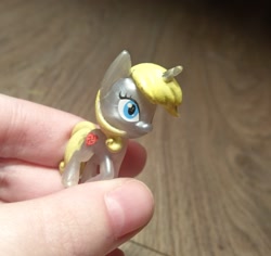 Size: 2726x2573 | Tagged: artist needed, safe, anonymous artist, imported from derpibooru, oc, oc:aryanne, pony, unicorn, custom figure, customized toy, female, figure, irl, mare, nazi, nazipone, photo, race swap, solo, toy