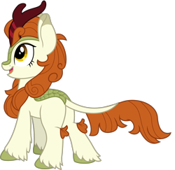 Size: 2175x2112 | Tagged: safe, artist:byteslice, artist:litrojia, imported from derpibooru, autumn blaze, kirin, .svg available, blazebutt, butt, collaboration, female, mare, open mouth, plot, simple background, smiling, solo, svg, transparent background, vector