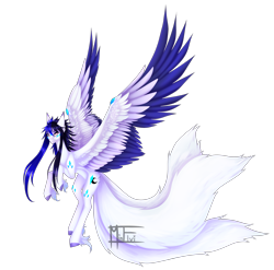 Size: 3846x3793 | Tagged: safe, artist:minelvi, imported from derpibooru, oc, oc only, oc:cyan crystal, pegasus, pony, eyelashes, female, mare, pegasus oc, signature, simple background, solo, transparent background, two toned wings, wings