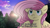 Size: 1280x720 | Tagged: dead source, safe, artist:cherritoppu, artist:mainii-chan, imported from derpibooru, fluttershy, pegasus, pony, anime, backlighting, bust, cute, dialogue, fake screencap, female, looking at someone, looking at you, mare, my hero academia, offscreen character, outdoors, shyabetes, solo, spread wings, subtitles, sunset, wallpaper, wings