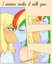 Size: 1440x1754 | Tagged: source needed, safe, artist:apple.jack.rd, imported from derpibooru, applejack, rainbow dash, equestria girls, appledash, female, lesbian, shipping