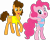 Size: 4477x3592 | Tagged: safe, artist:dashiesparkle, artist:porygon2z, edit, imported from derpibooru, cheese sandwich, pinkie pie, earth pony, pony, absurd resolution, bikini, bipedal, cheesepie, clothes, eyes on the prize, female, high res, invitation, male, mare, shipping, shirt, simple background, smiling, stallion, straight, swimsuit, transparent background, vector