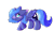 Size: 1280x768 | Tagged: safe, artist:disphyxia, artist:yourpennypal, imported from derpibooru, princess luna, alicorn, pony, cheek fluff, ear fluff, female, filly, floppy ears, simple background, solo, transparent background, woona, younger