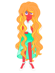 Size: 1280x1708 | Tagged: safe, artist:ocean-drop, imported from derpibooru, oc, oc only, oc:pebble pie, equestria girls, clothes, dress, equestria girls-ified, female, long hair, offspring, parent:big macintosh, parent:marble pie, parents:marblemac, shirt, shoes, simple background, solo, transparent background