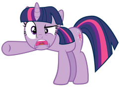 Size: 5000x3538 | Tagged: safe, artist:orschmann, imported from derpibooru, twilight sparkle, pony, unicorn, a canterlot wedding, angry, female, mare, open mouth, raised eyebrow, raised hoof, simple background, solo, transparent background, twilight is not amused, twilight sparkle is not amused, unamused, unicorn twilight, vector