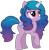 Size: 1024x1048 | Tagged: safe, artist:emeraldblast63, imported from derpibooru, izzy moonbow, pony, unicorn, leak, spoiler:g5, backwards cutie mark, female, g4, g5, g5 to g4, generation leap, izzy, mare, raised eyebrow, raised hoof, redesign, simple background, solo, transparent background