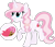 Size: 1280x1110 | Tagged: safe, artist:auroranovasentry, imported from derpibooru, oc, oc only, oc:cookie charm, pony, unicorn, deviantart watermark, female, mare, obtrusive watermark, offspring, parent:pinkie pie, parent:pokey pierce, parents:pokeypie, simple background, solo, transparent background, watermark