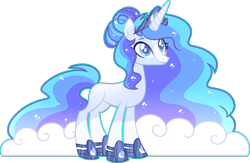 Size: 1974x1288 | Tagged: safe, artist:kurosawakuro, imported from derpibooru, oc, oc only, pony, unicorn, base used, female, magical lesbian spawn, mare, offspring, parent:princess luna, parent:rarity, parents:rariluna, simple background, solo, transparent background