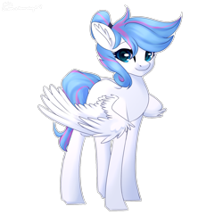 Size: 1500x1500 | Tagged: safe, artist:citrus-flamingo, imported from derpibooru, oc, oc only, oc:kattyo, pegasus, pony, female, simple background, solo, transparent background