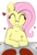 Size: 1030x1519 | Tagged: safe, artist:marsminer, imported from derpibooru, fluttershy, oc, oc:soul harmony, pegasus, pony, cute, daaaaaaaaaaaw, dinner, female, floating heart, heart, male, male pov, mare, offscreen character, pov, shyabetes, solo focus, soulshy