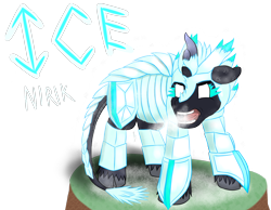 Size: 1580x1228 | Tagged: safe, artist:gesr, artist:rtg2100, imported from derpibooru, oc, oc only, kirin, nirik, armor, ice, solo