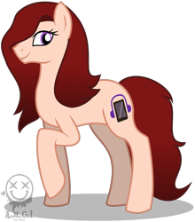 Size: 990x1125 | Tagged: safe, alternate version, artist:amgiwolf, imported from derpibooru, oc, oc only, earth pony, pony, 2016, earth pony oc, eyelashes, female, mare, raised hoof, signature, simple background, smiling, solo, transparent background