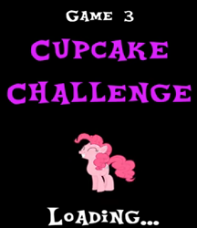 Size: 272x315 | Tagged: safe, artist:[j.b.m], artist:pagiepoppie12345, imported from derpibooru, pinkie pie, earth pony, pony, .exe, bouncing, creepypasta, eyes closed, female, jumping, mare, rainbow.exe, screenshots, smiling, title card, youtube link