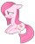 Size: 1190x1486 | Tagged: safe, artist:muhammad yunus, artist:tanahgrogot, imported from derpibooru, oc, oc only, oc:annisa trihapsari, earth pony, pony, female, floppy ears, gritted teeth, mare, not pinkamena, pink body, pink hair, sad, sad pony, simple background, solo, transparent background, vector