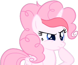 Size: 1028x860 | Tagged: safe, artist:muhammad yunus, artist:tanahgrogot, imported from derpibooru, oc, oc only, alicorn, earth pony, pony, alicorn oc, base used, female, horn, mare, not pinkie pie, pink body, pink hair, red hair, simple background, solo, transparent background, vector, wings