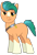 Size: 1024x1522 | Tagged: safe, artist:emeraldblast63, imported from derpibooru, hitch trailblazer, earth pony, pony, coat markings, g4, g5, g5 to g4, lidded eyes, looking at you, male, simple background, smiling, socks (coat markings), solo, stallion, transparent background