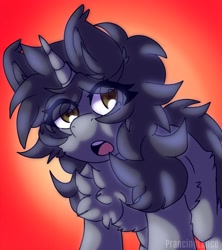 Size: 1920x2160 | Tagged: artist needed, safe, imported from derpibooru, oc, oc only, oc:kate, pony, unicorn, chest fluff, solo