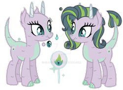 Size: 1280x936 | Tagged: safe, artist:cloefo05, imported from derpibooru, oc, oc only, dracony, dragon, hybrid, pony, female, interspecies offspring, offspring, parent:rarity, parent:spike, parents:sparity, simple background, solo, transparent background
