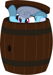 Size: 3000x4263 | Tagged: safe, artist:cloudy glow, artist:cloudyglow, imported from derpibooru, linky, shoeshine, earth pony, pony, it's about time, .ai available, barrel, female, simple background, solo, transparent background, vector